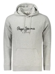 Pepe Jeans Herren Kapuzensweatshirt Grau mieten | Flex-Fashion