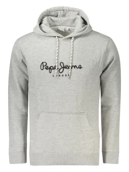 Pepe Jeans Herren Kapuzensweatshirt Grau mieten | Flex-Fashion