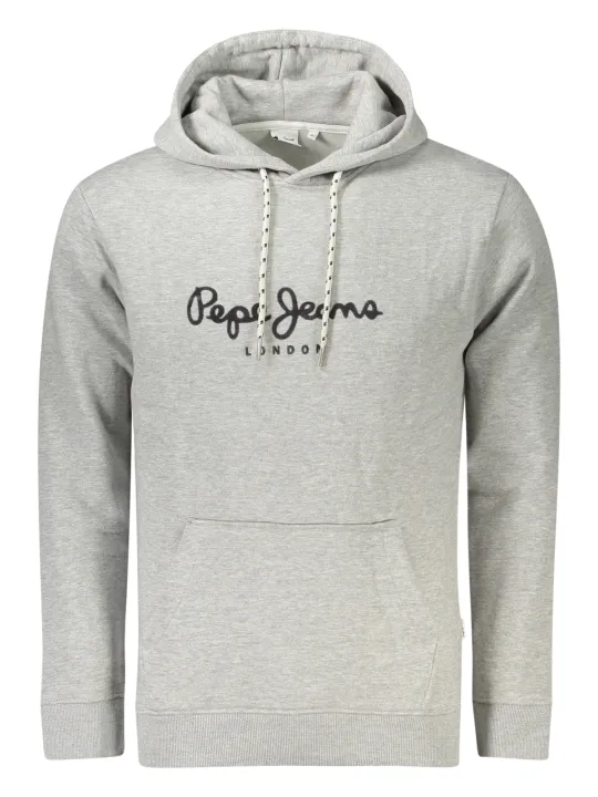 Pepe Jeans Herren Kapuzensweatshirt Grau mieten | Flex-Fashion