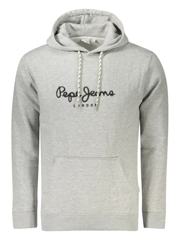 Pepe Jeans Herren Kapuzensweatshirt Grau mieten | Flex-Fashion