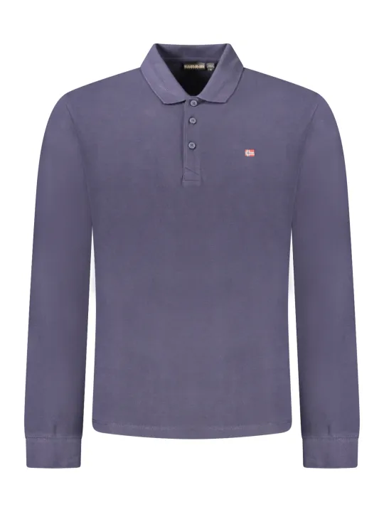 Napapijri Herren Poloshirt Blau mieten - Flex-Fashion Verleih