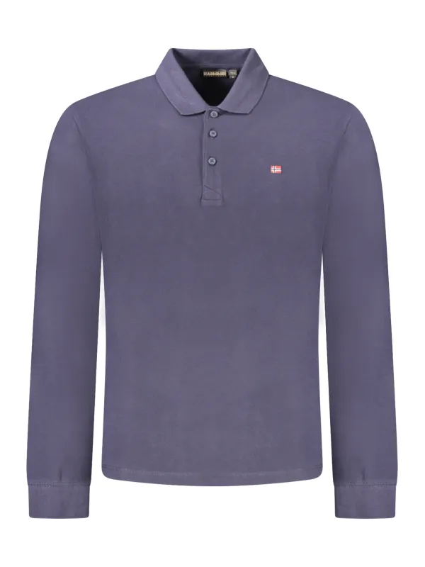 Napapijri Herren Poloshirt Blau mieten - Flex-Fashion Verleih