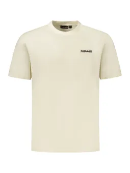 Napapijri Herren T-Shirt Beige mieten – Flex-Fashion Verleih
