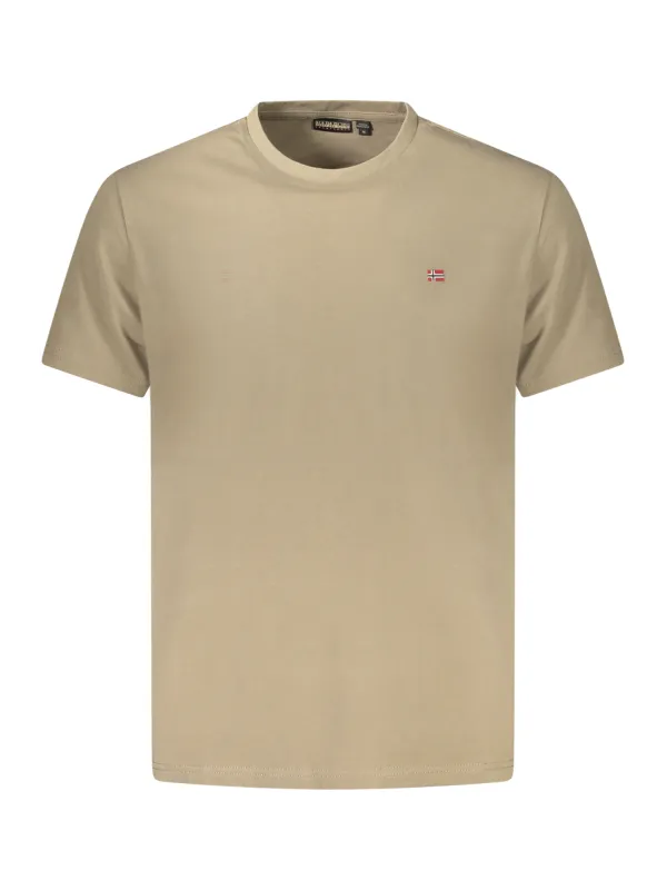 Napapijri Herren T-Shirt Braun leihen | Flex-Fashion Verleih