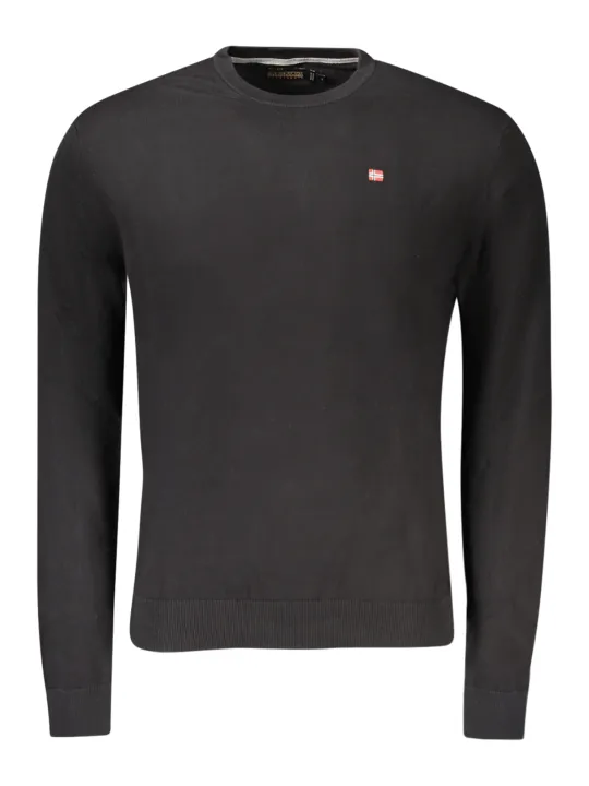 Napapijri Herrenpullover Schwarz mieten – Flex-Fashion Verleih