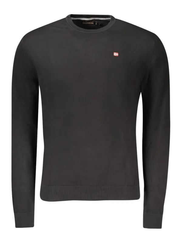 Napapijri Herrenpullover Schwarz mieten – Flex-Fashion Verleih