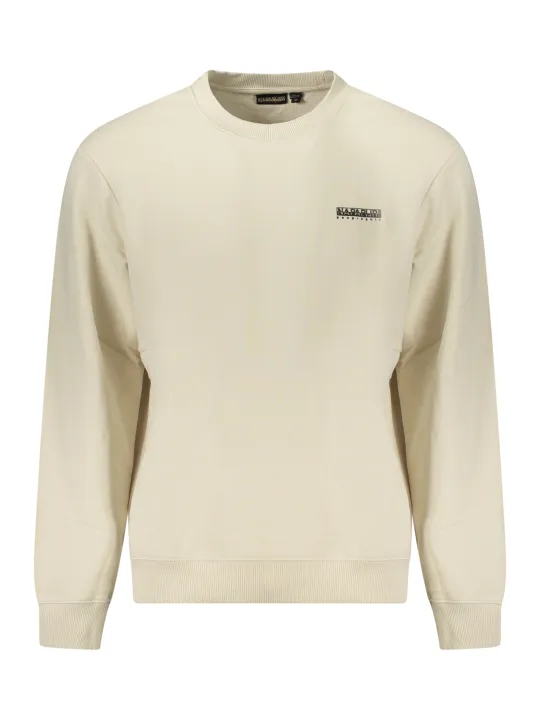 Napapijri Herren Sweatshirt Beige mieten – Flex-Fashion Verleih