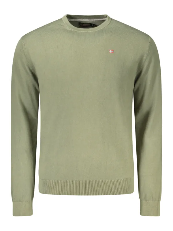 Grüner Napapijri Herrenpullover mieten – Flex-Fashion Verleih