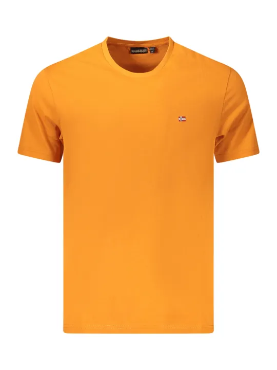 Napapijri Herren T-Shirt Orange leihen | Flex-Fashion Verleih