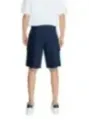 Marineblaue Armani Exchange Cargo-Shorts