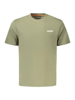 Napapijri Herren T-Shirt Verleih - Grün, alle Größen mieten
