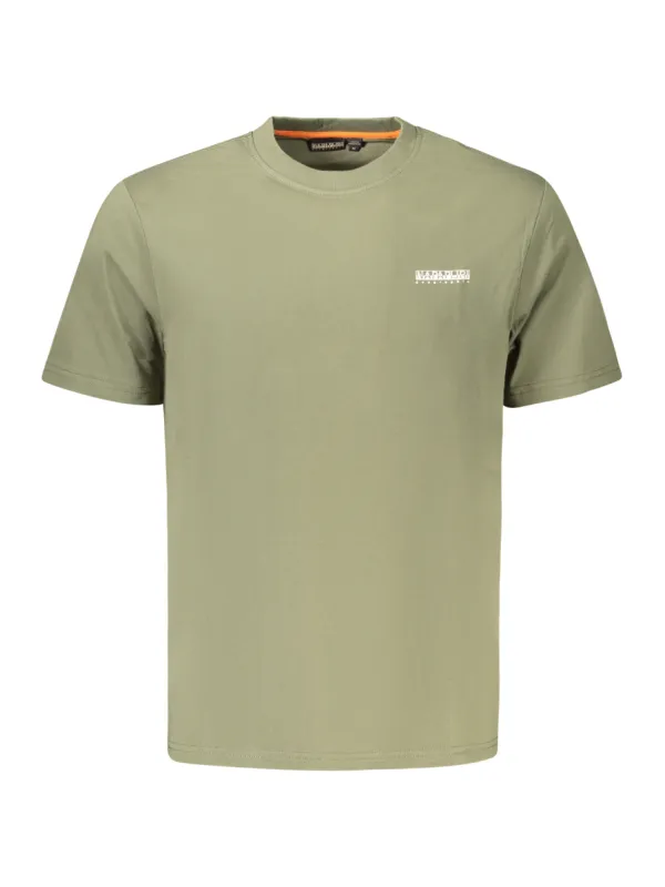 Napapijri Herren T-Shirt Verleih - Grün, alle Größen mieten