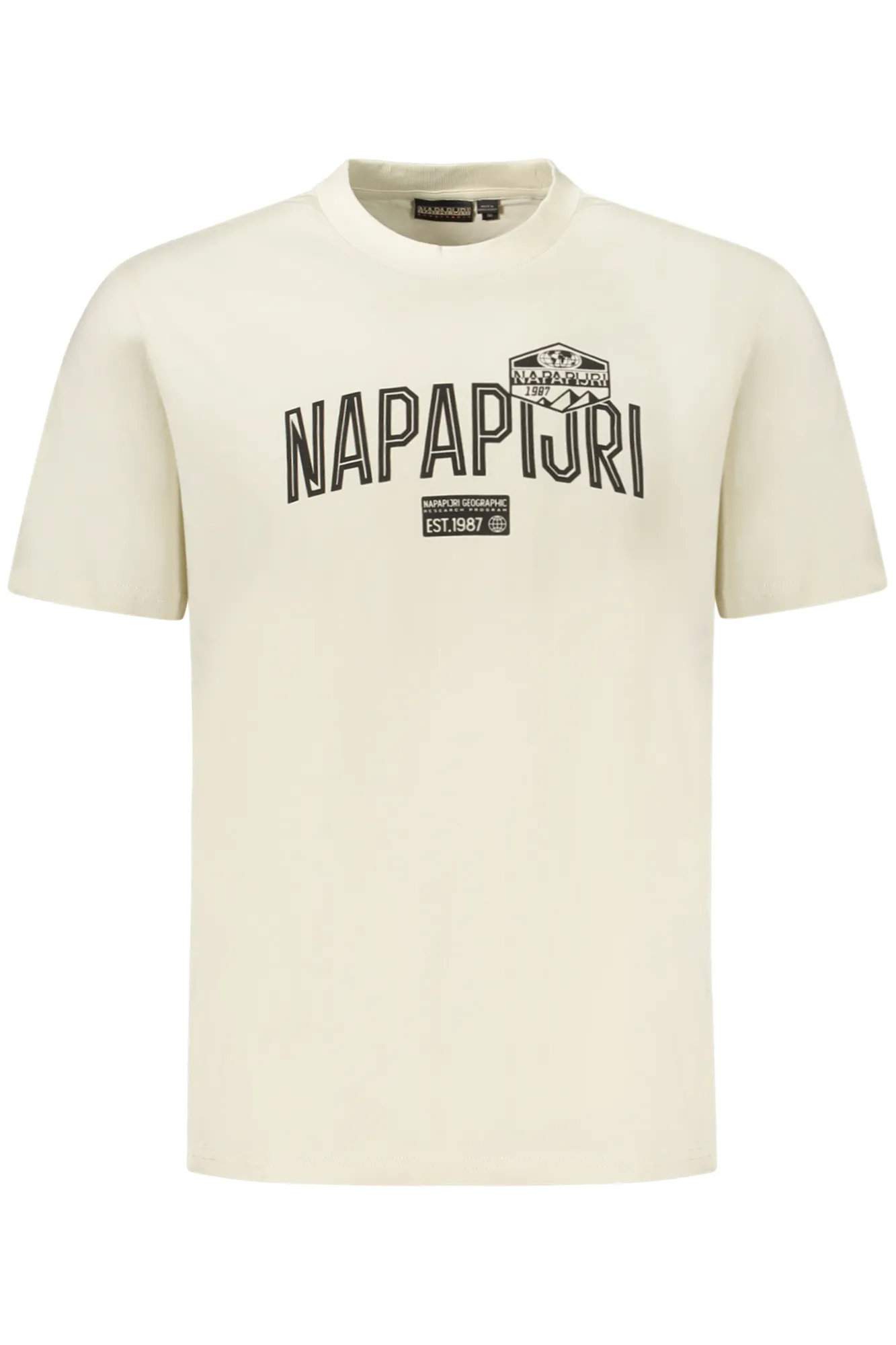 Herren KURZARM-T-SHIRT Beige NP0A88UASFUNESS_BEN1J