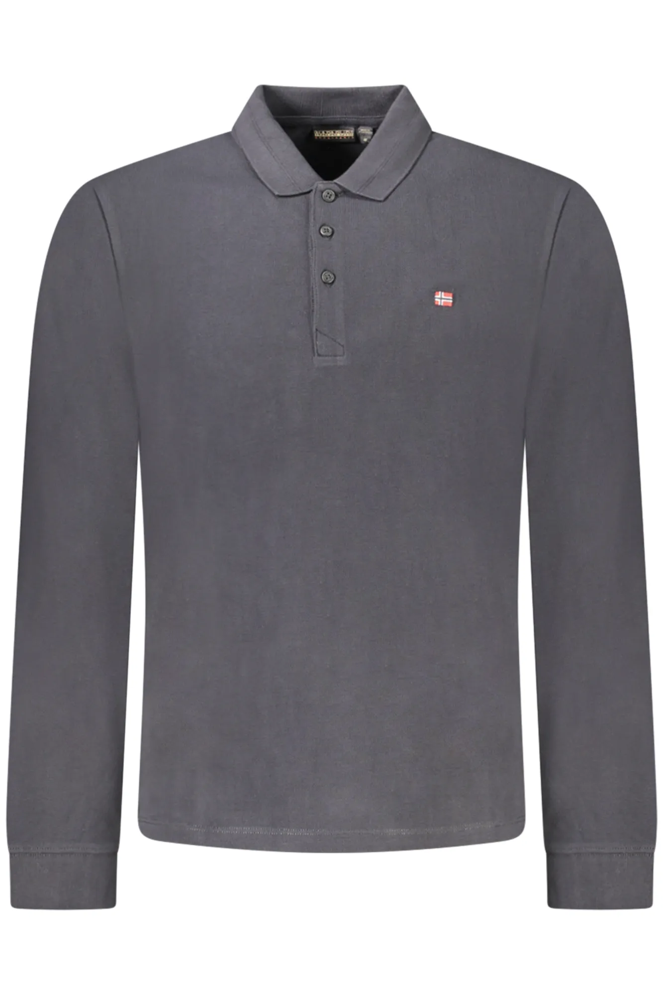 Herren LANGARM-POLOSHIRT Schwarz NP0A4I8QEALISLS1_NE041