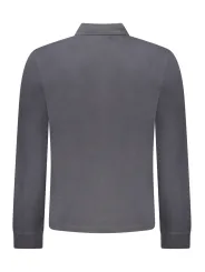 Napapijri Herren Langarm-Poloshirt Schwarz leihen | Flex-Fashion