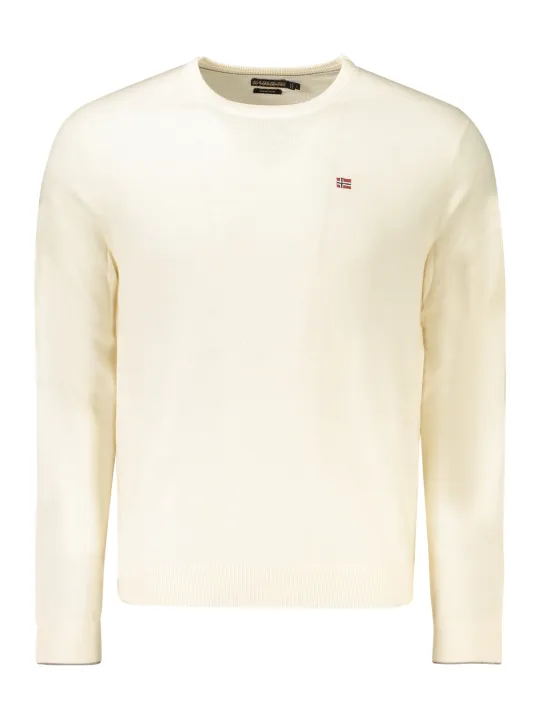 Napapijri Herren Pullover Weiß mieten – Flex-Fashion Verleih