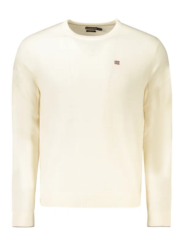 Napapijri Herren Pullover Weiß mieten – Flex-Fashion Verleih
