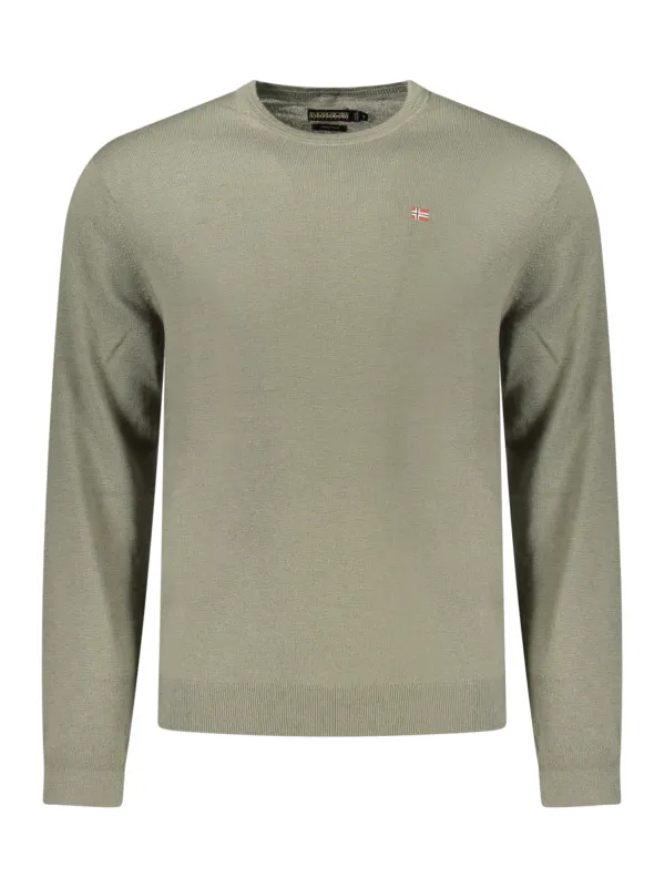 Grüner Napapijri Herrenpullover mieten – Flex-Fashion Verleih