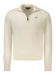 Napapijri Herren Pullover mieten - Weiß, Größen S-3XL