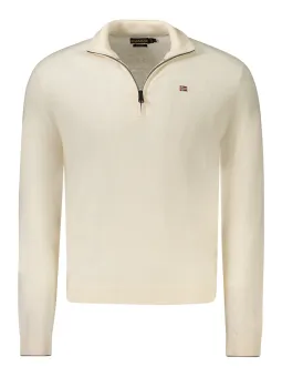 Napapijri Herren Pullover mieten - Weiß, Größen S-3XL