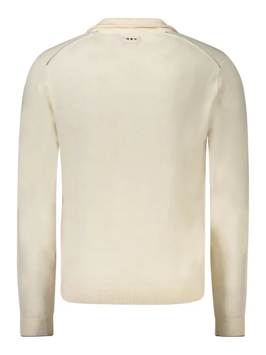 Napapijri Herren Pullover mieten - Weiß, Größen S-3XL