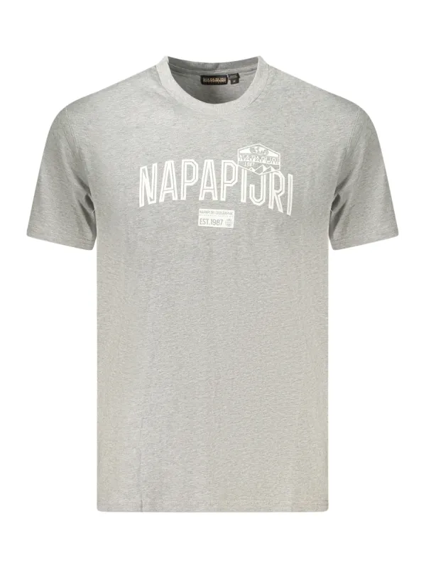 Napapijri Herren T-Shirt Grau leihen | Flex-Fashion Verleih