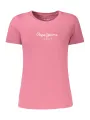 Pepe Jeans Damen Langarmshirt Rosa mieten – Flex-Fashion