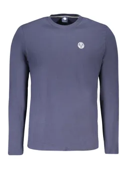 North Sails Herren LANGARM-T-SHIRT Blau | online kaufen