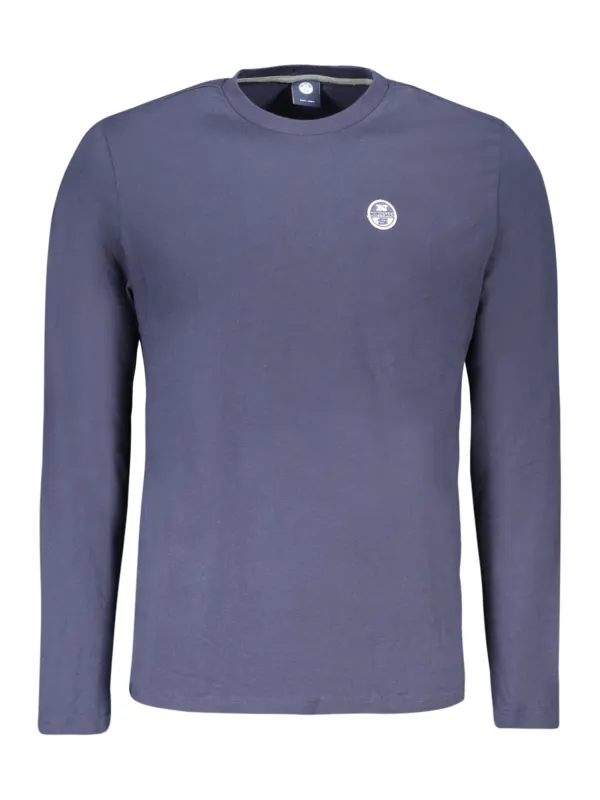North Sails Herren Langarmshirt Blau mieten | Flex-Fashion
