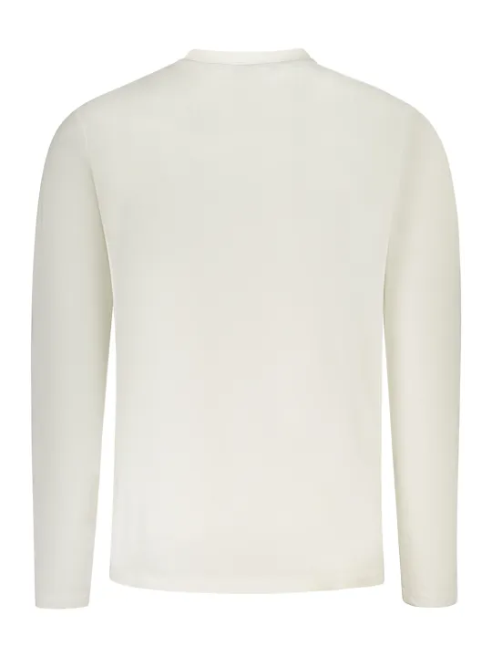 North Sails Herren Langarmshirt Weiß leihen - Flex-Fashion