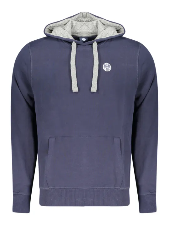 North Sails Herren Kapuzensweatshirt Blau mieten | Flex-Fashion