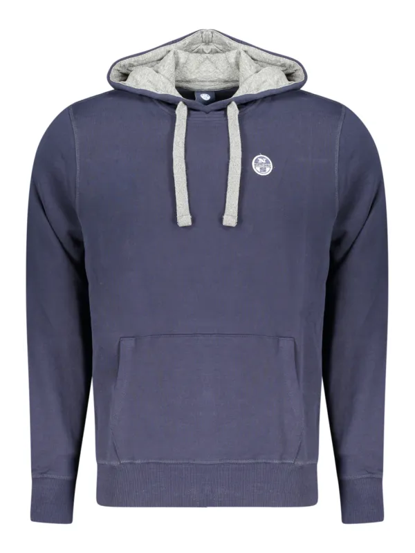 North Sails Herren Kapuzensweatshirt Blau mieten | Flex-Fashion