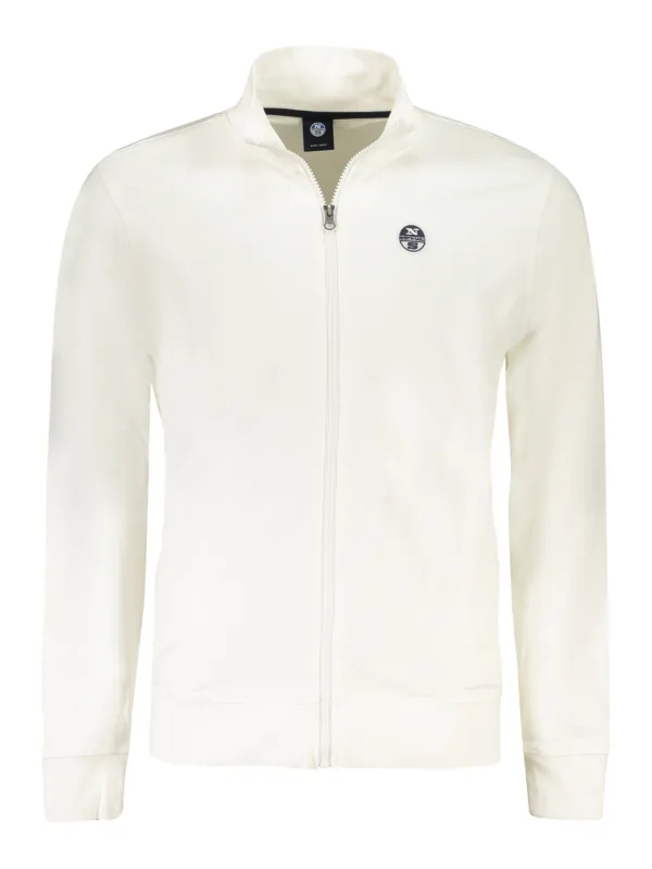 North Sails Herren Sweatshirt Weiß mieten | Flex-Fashion Verleih