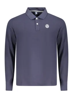 North Sails Herren LANGARM-POLOSHIRT Blau | online kaufen