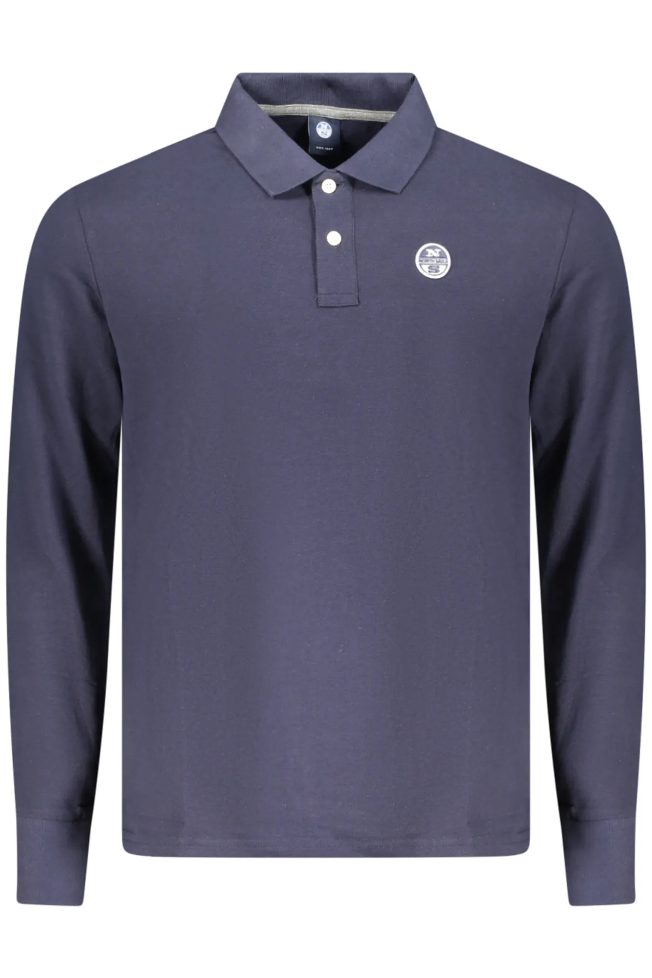 Herren LANGARM-POLOSHIRT Blau 995021000_BL0802