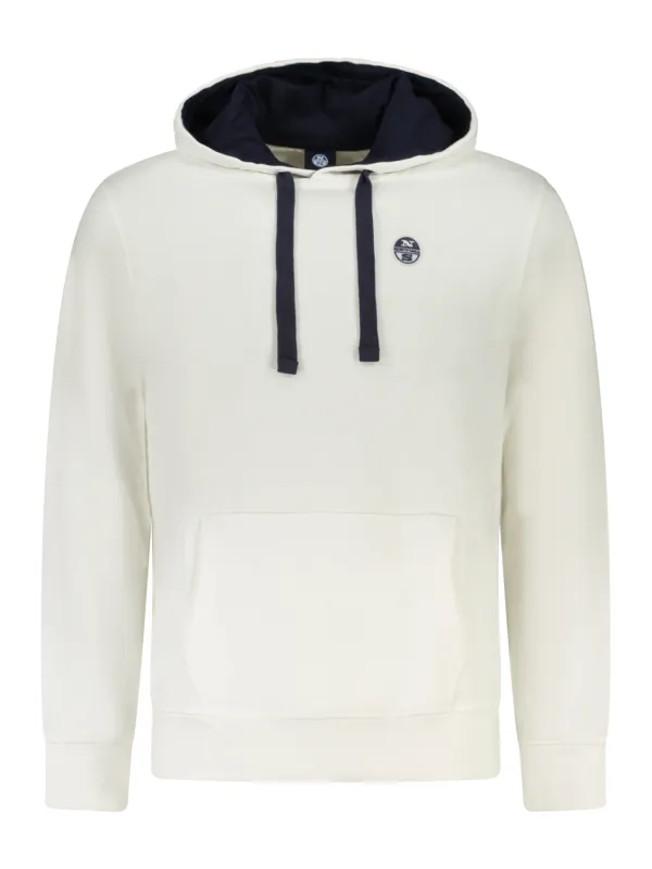 North Sails Herren Kapuzensweatshirt Weiß mieten | Flex-Fashion