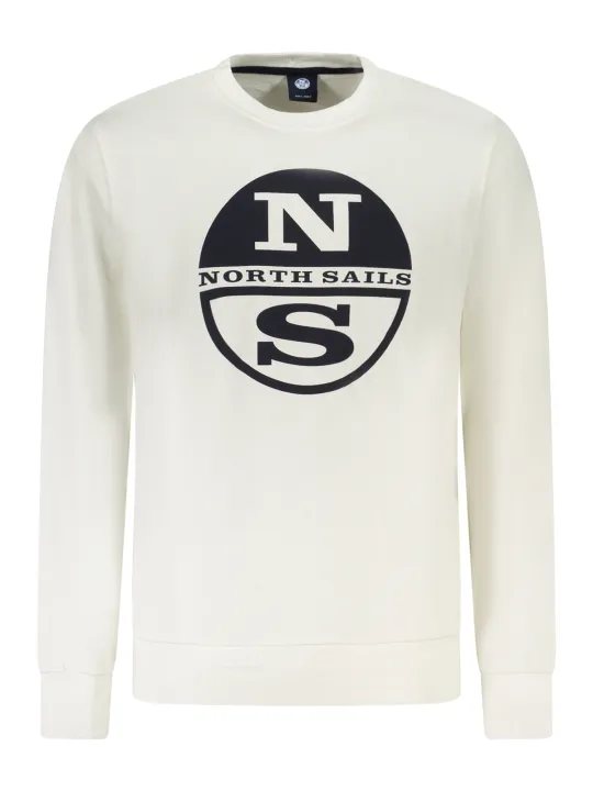 North Sails Herren Sweatshirt Weiß mieten - Flex-Fashion Verleih