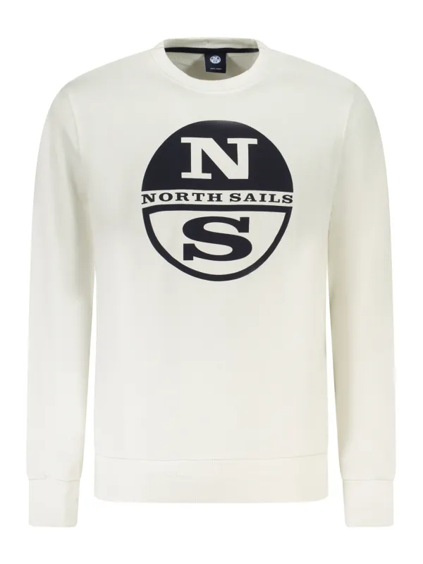 North Sails Herren Sweatshirt Weiß mieten - Flex-Fashion Verleih