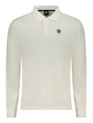North Sails Herren Langarm-Poloshirt Weiß mieten - Flex-Fashion