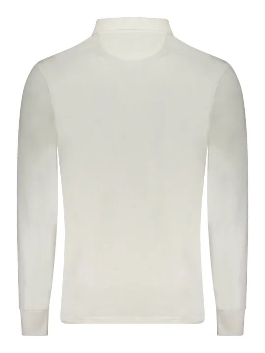 North Sails Herren Langarm-Poloshirt Weiß mieten - Flex-Fashion