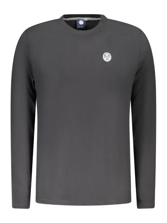 North Sails Herren Langarmshirt Schwarz leihen | Flex-Fashion