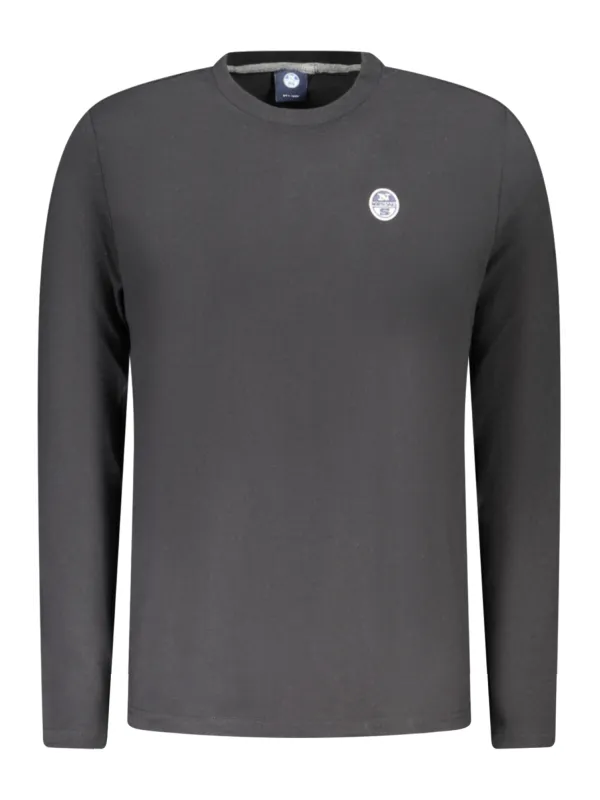 North Sails Herren Langarmshirt Schwarz leihen | Flex-Fashion