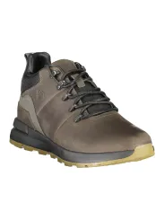 Braune Lumberjack Herren Stiefel mieten – Größen 42-45
