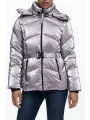 Desigual Metallic-Jacke Rosa leihen | Flex-Fashion Verleih