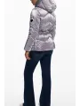 Desigual Metallic-Jacke Rosa leihen | Flex-Fashion Verleih