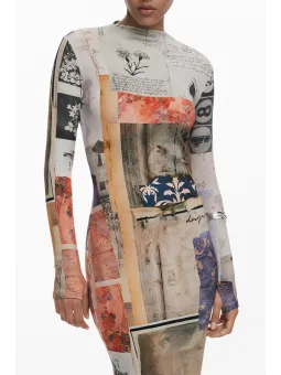 Desigual Damen KLEID Beige | online kaufen