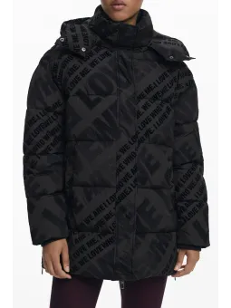 Desigual Damenjacke Schwarz mieten - Flex-Fashion Verleih