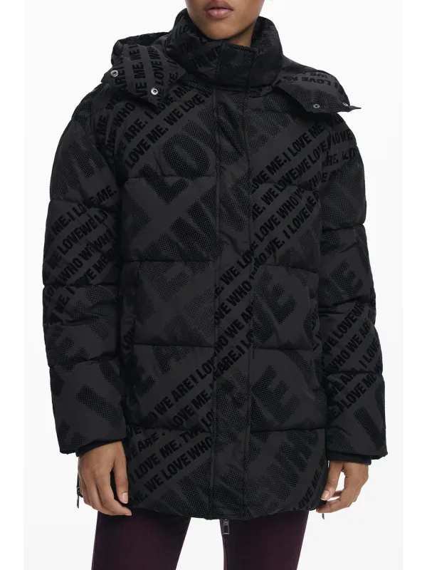 Desigual Damenjacke Schwarz mieten - Flex-Fashion Verleih