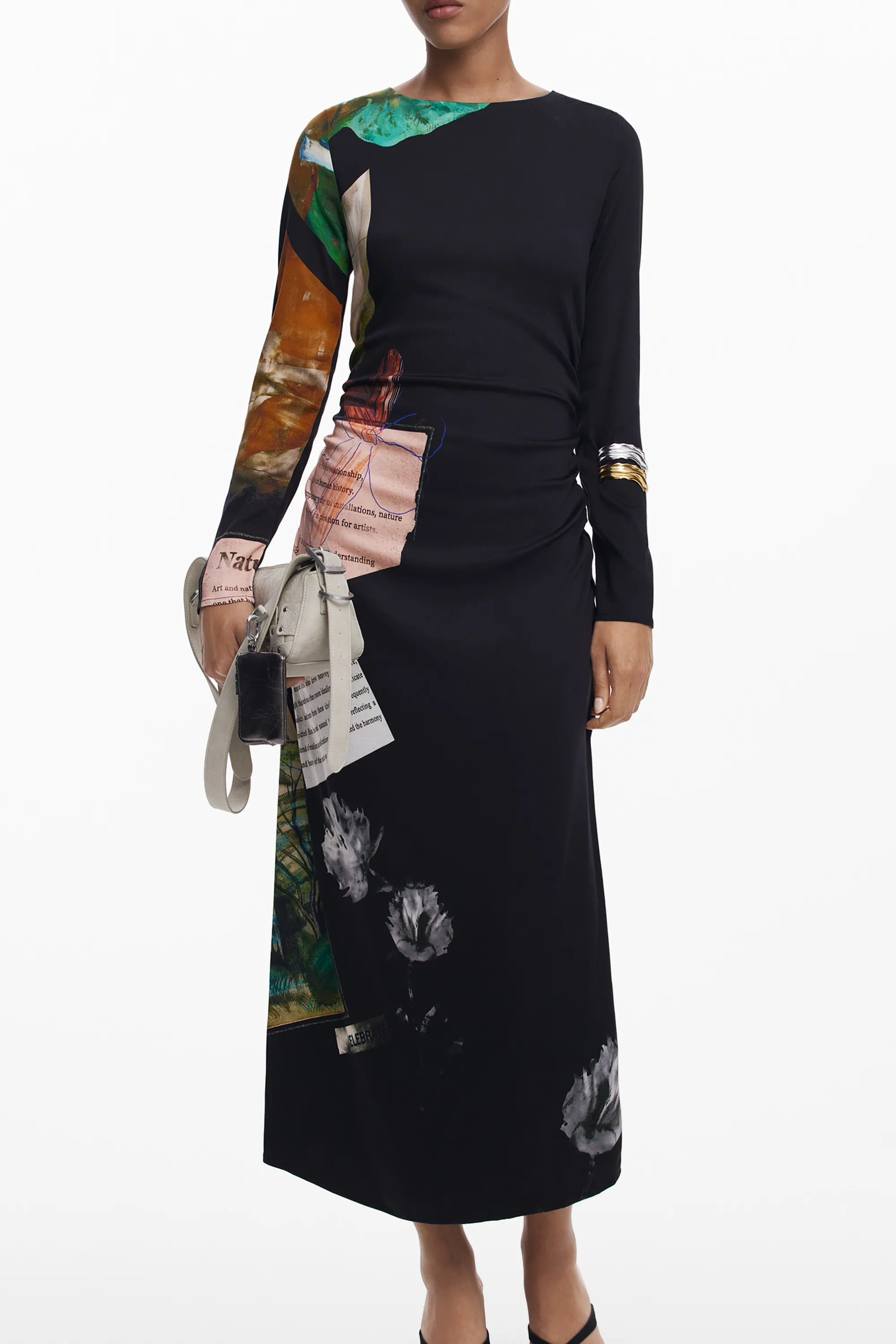 Damen KLEID Schwarz 25WWVW08_NE2000