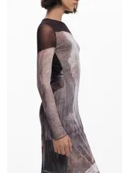 Desigual Damen KLEID Braun | online kaufen